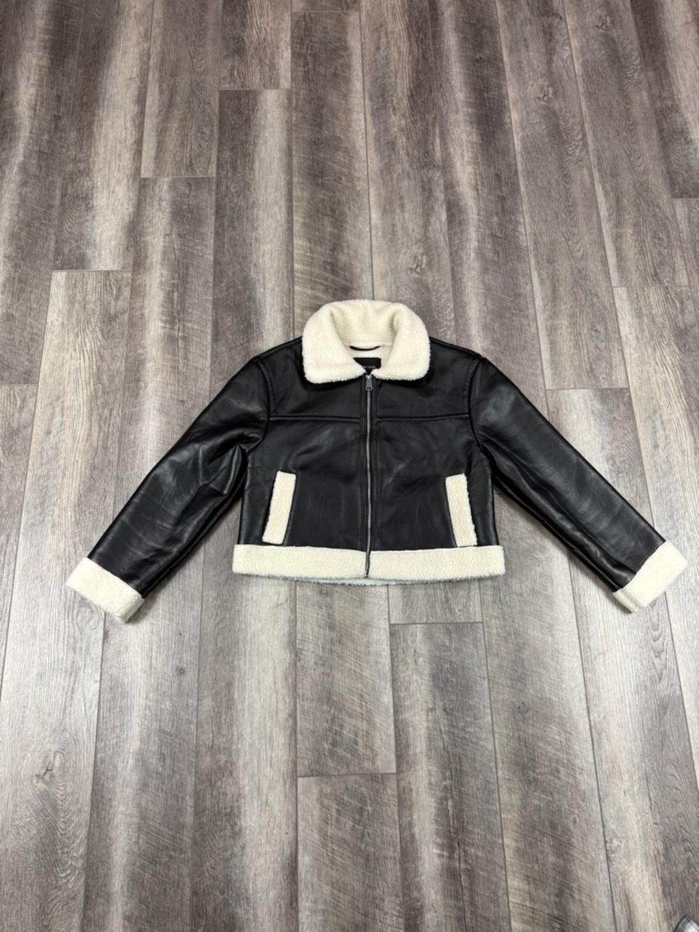 New Look Black Leather Jacket